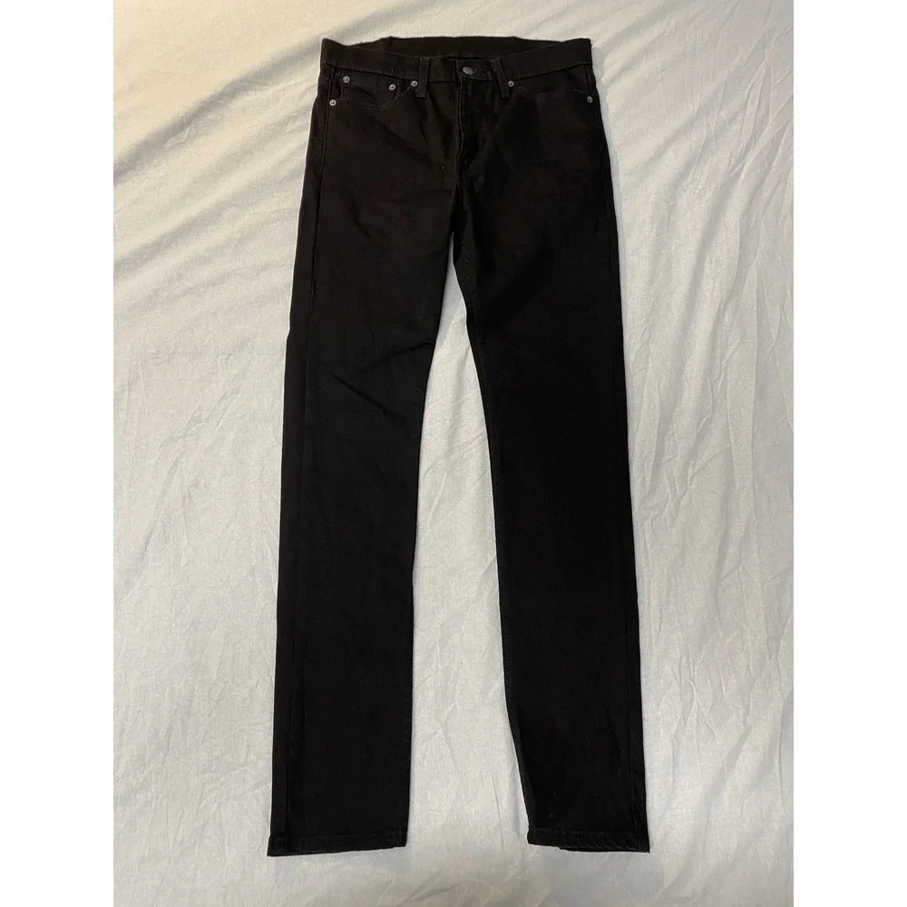 Levi's 510 Skinny Jeans Black 32x34 Mens‎ 2019 WaterLess Stretch Denim